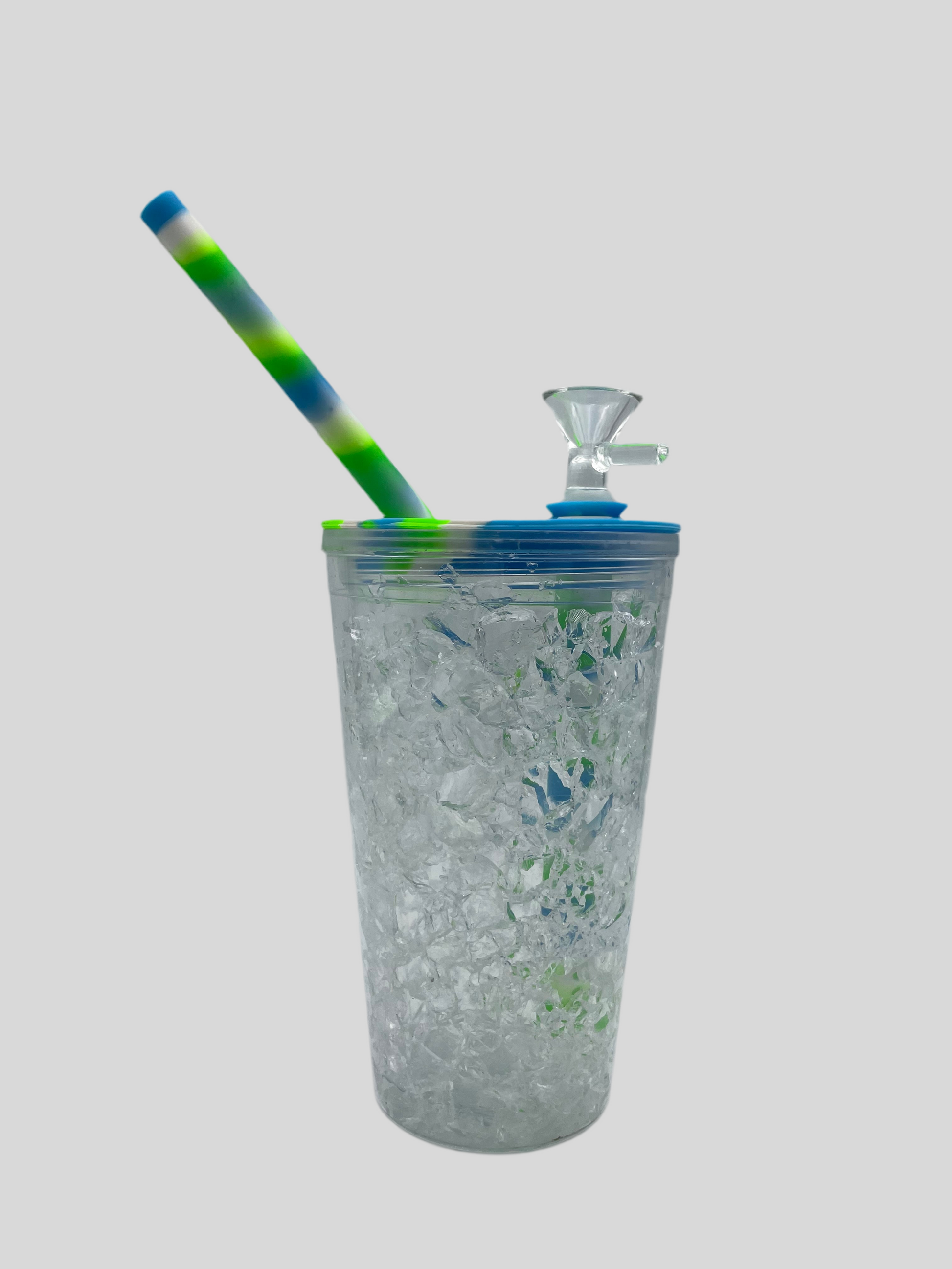 Vaso Verde Azul