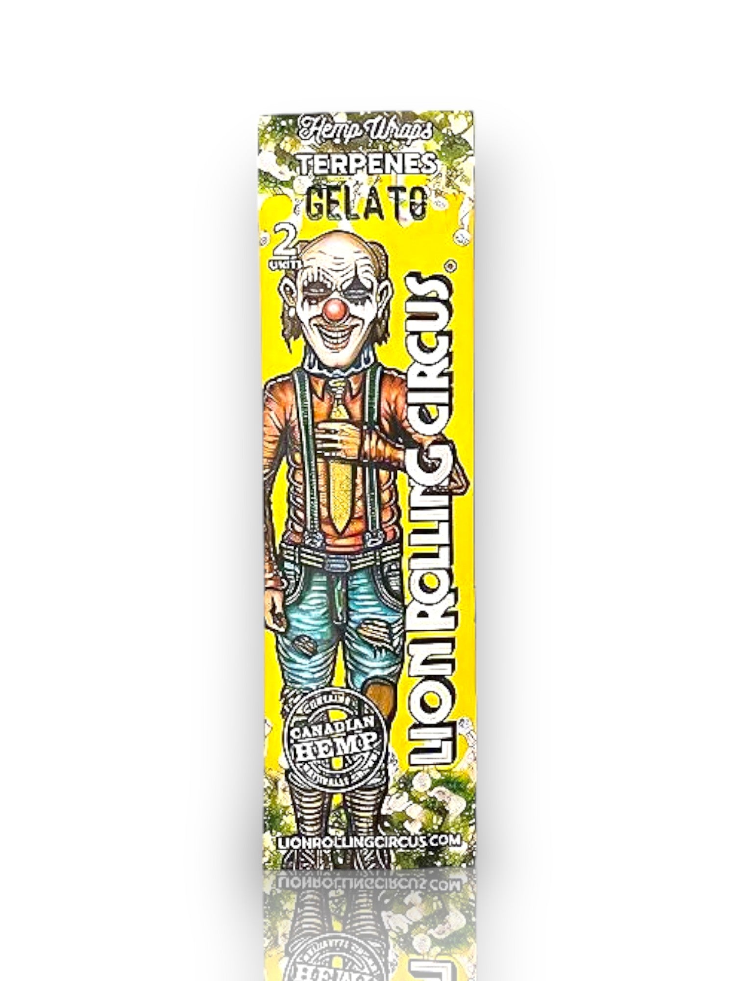 Image of 🔥 Lion Rolling Circus – Hemp Wraps con Terpenos 🔥
✨ Diseño artístico, aroma gourmet ✨