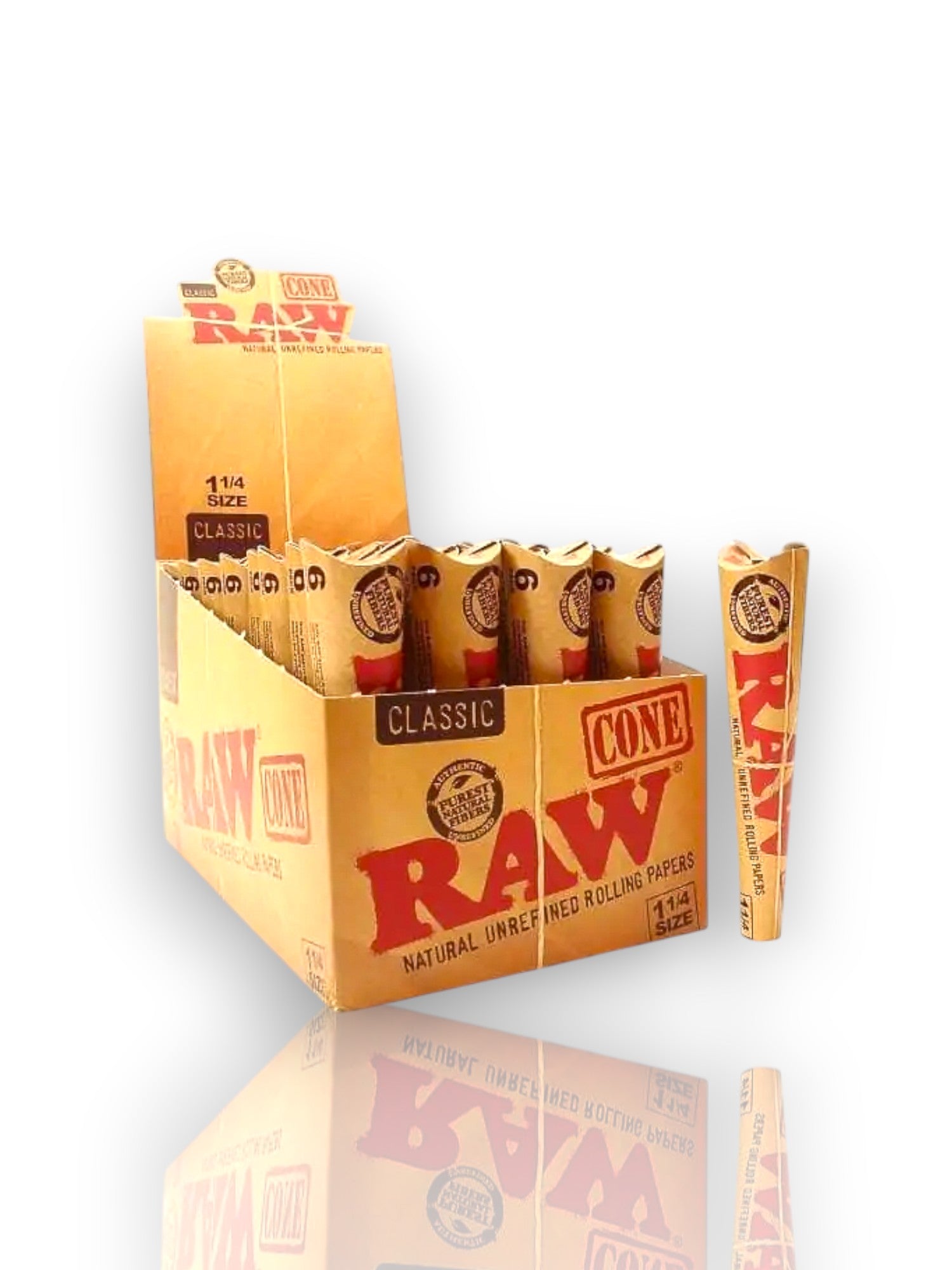 Image of 🔥 RAW Cones Naturales – Pack Listo x6 🔥
🌿 Enróllate al instante, sin complicaciones 🌿