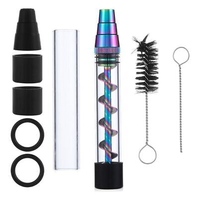 Image of 🔥 Rainbow Spiral – Glass Blunt Multicolor con Kit Completo 🔥
🌈 El toque psicodélico que tu sesión necesita 🌈