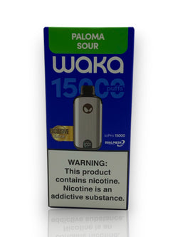 Image of 🔥 WAKA Boost 15000 Puffs – Colección México Edition 🔥
🌈 8 sabores únicos, 15,000 caladas de placer 🌈