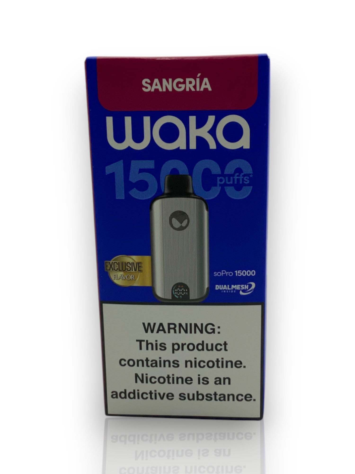 Image of 🔥 WAKA Boost 15000 Puffs – Colección México Edition 🔥
🌈 8 sabores únicos, 15,000 caladas de placer 🌈