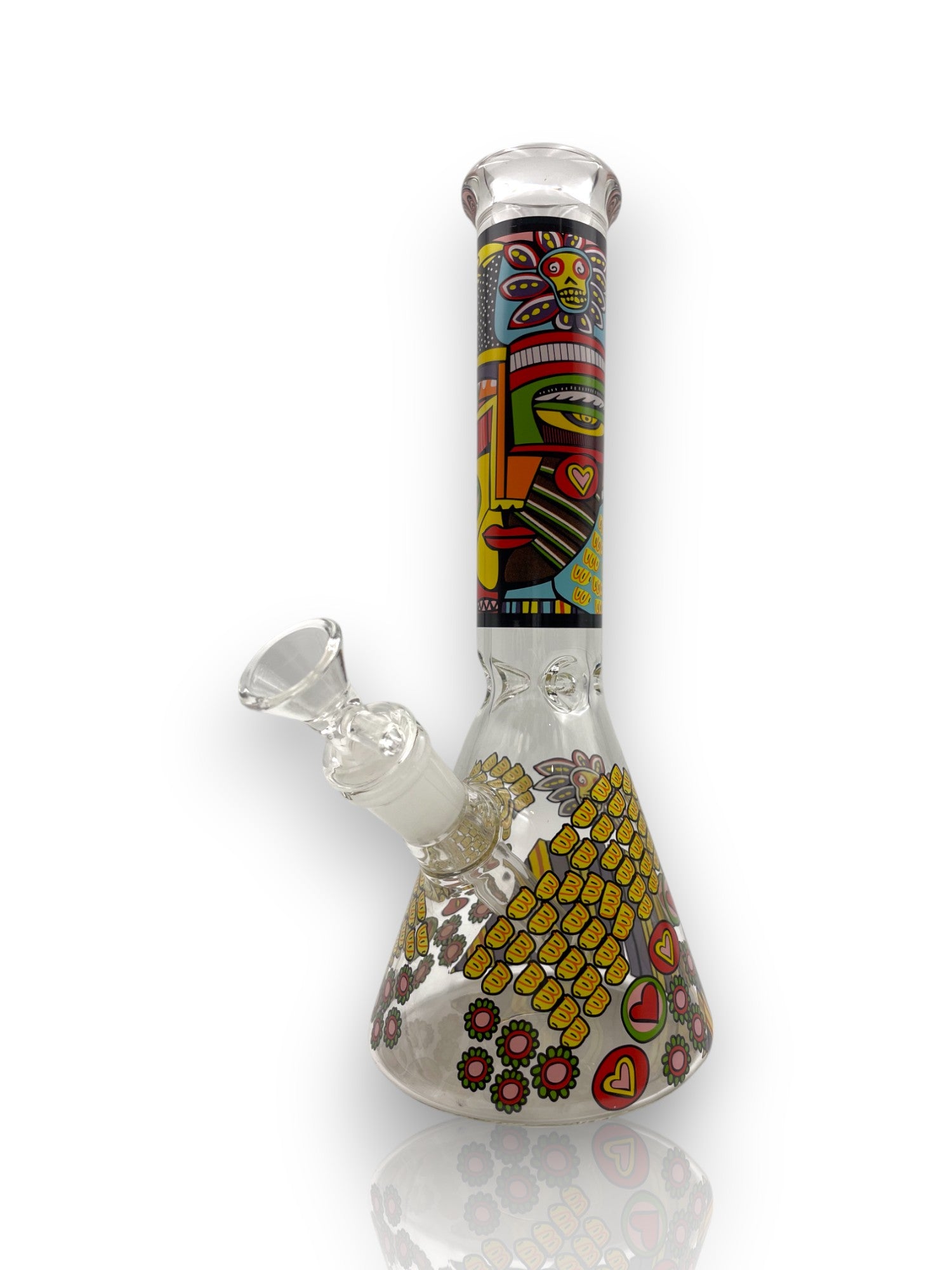 Image of 🔥 Bong de Cristal – Vitral Místico 🔥
🎨 Arte en cada calada, elegancia en cada sesión 🎨
