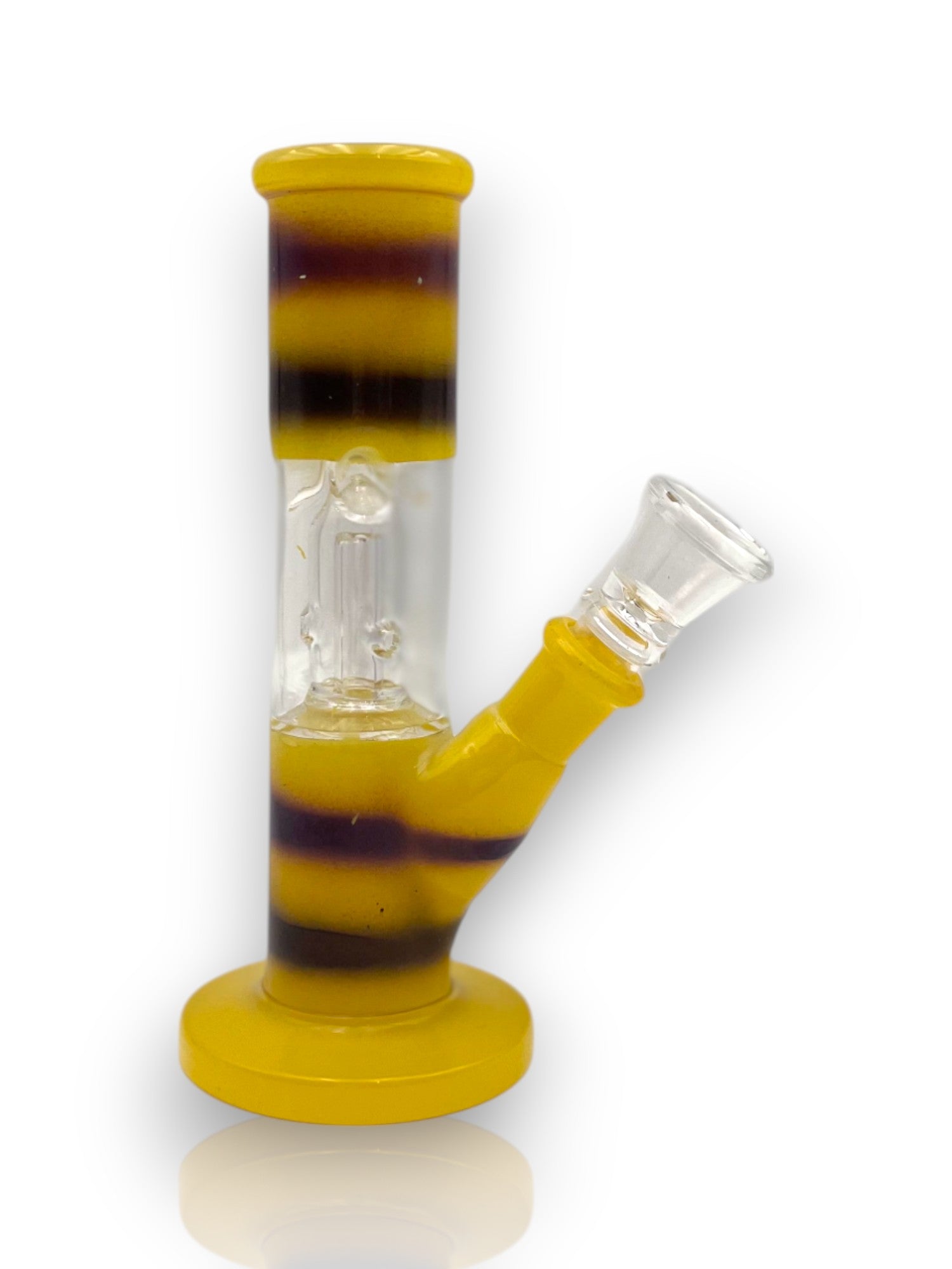 Image of 🐝 Bong de Cristal – Bee Line 🐝
💜🖤 Estilo y funcionalidad en perfecta armonía 💜🖤