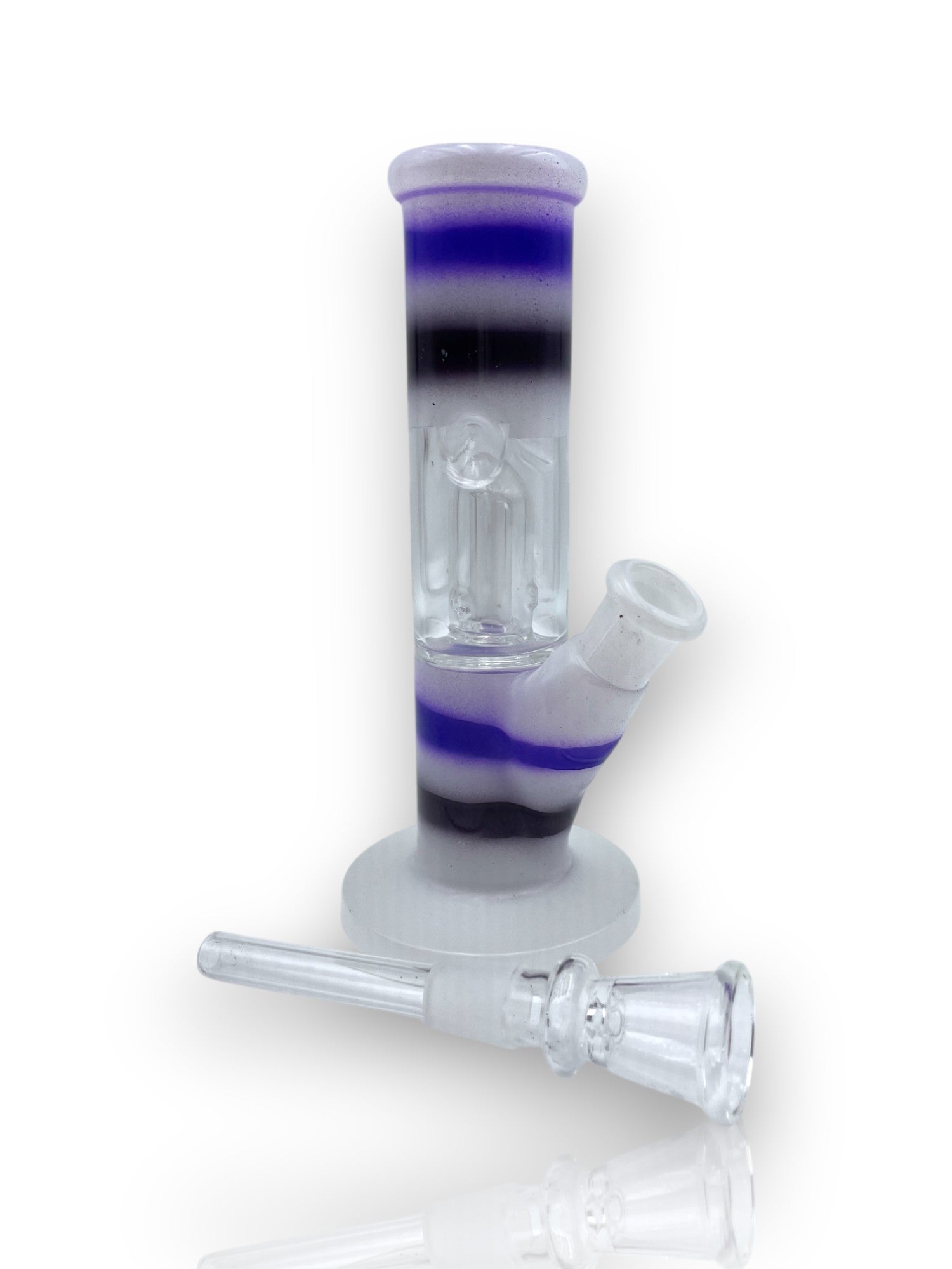 Image of 🐝 Bong de Cristal – Bee Line 🐝
💜🖤 Estilo y funcionalidad en perfecta armonía 💜🖤
