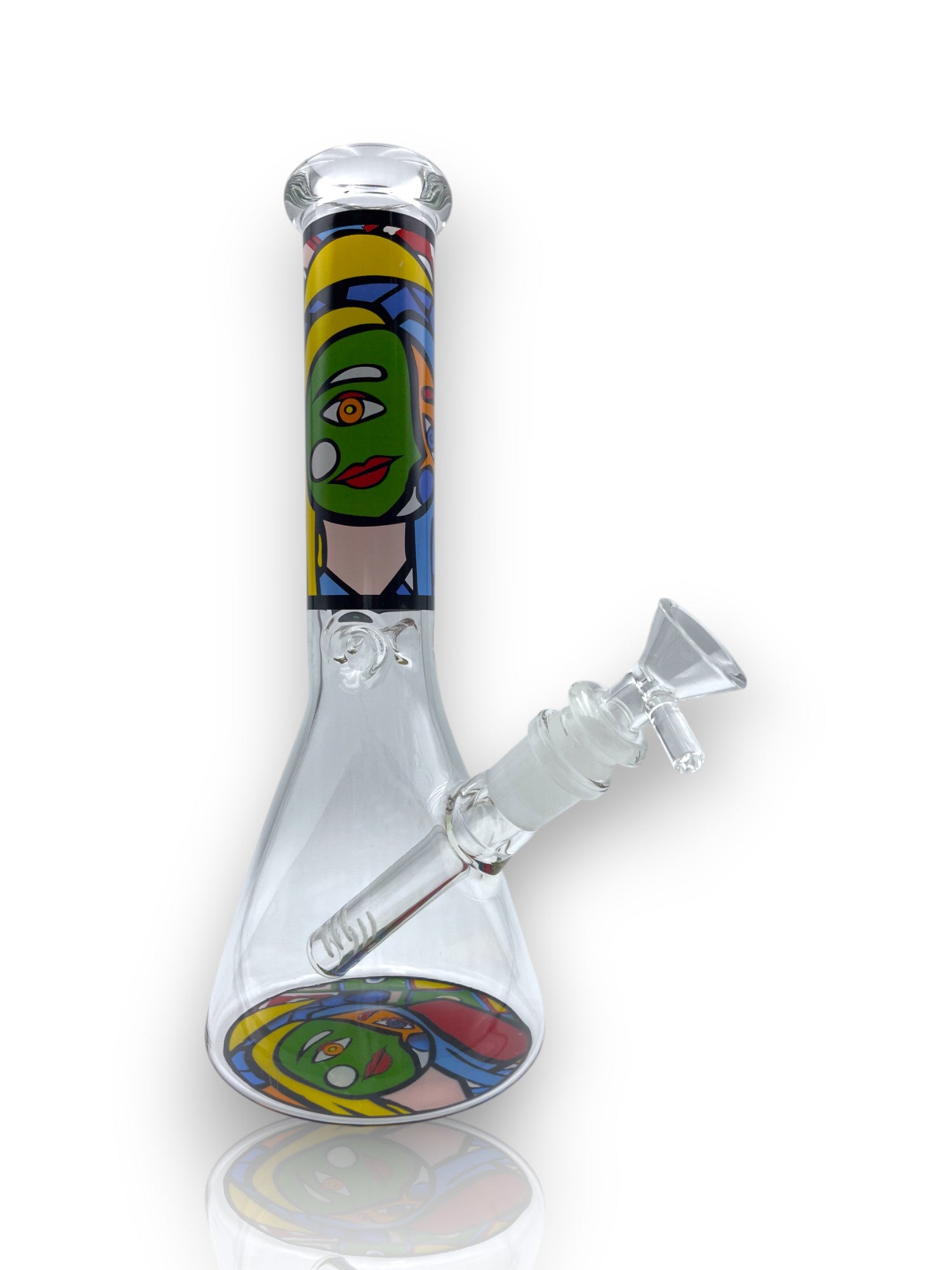 Image of 🌀 Bong de Cristal – Vitral Abstracto 🌀
🎨 Arte y funcionalidad en cada calada 🎨