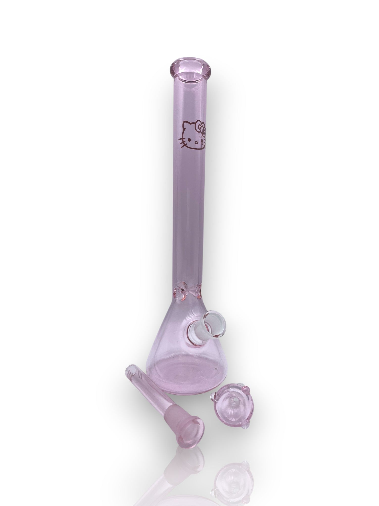 Image of 🔥 Bong de Cristal Morado – Kitty Largo 🔥
💜 Diseño elegante, funcionalidad premium 💜
