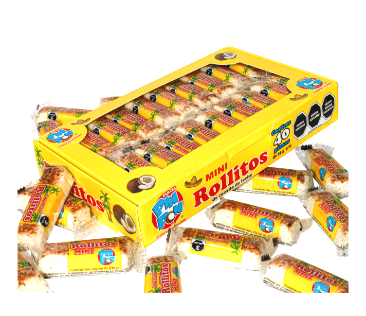 Rollitos Cocada mini
