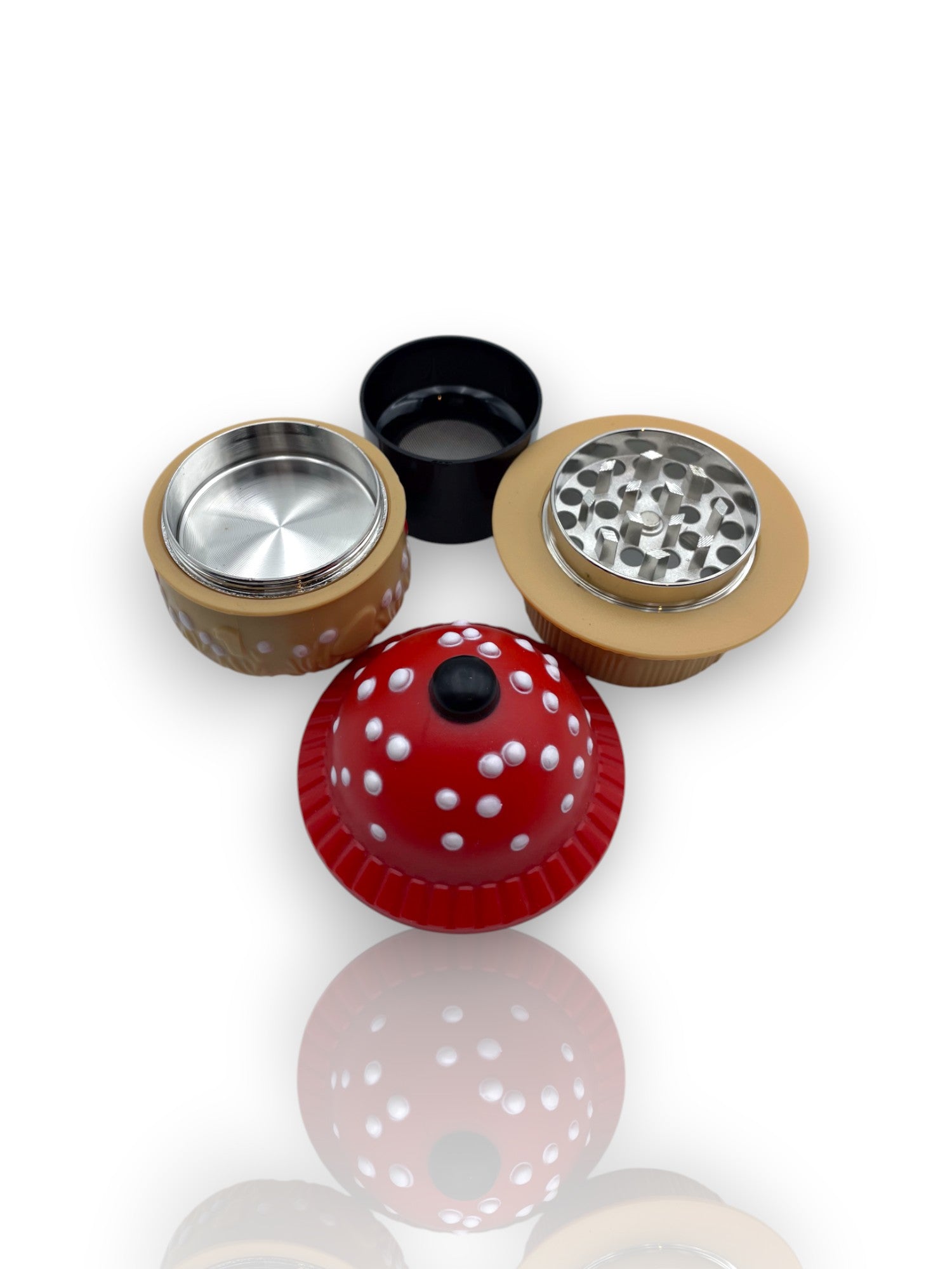 Image of 🔥 Grinder Hongo Rojo – Mágico Muffin🔥
🍄 Diseño encantador, funcionalidad sorprendente 🍄