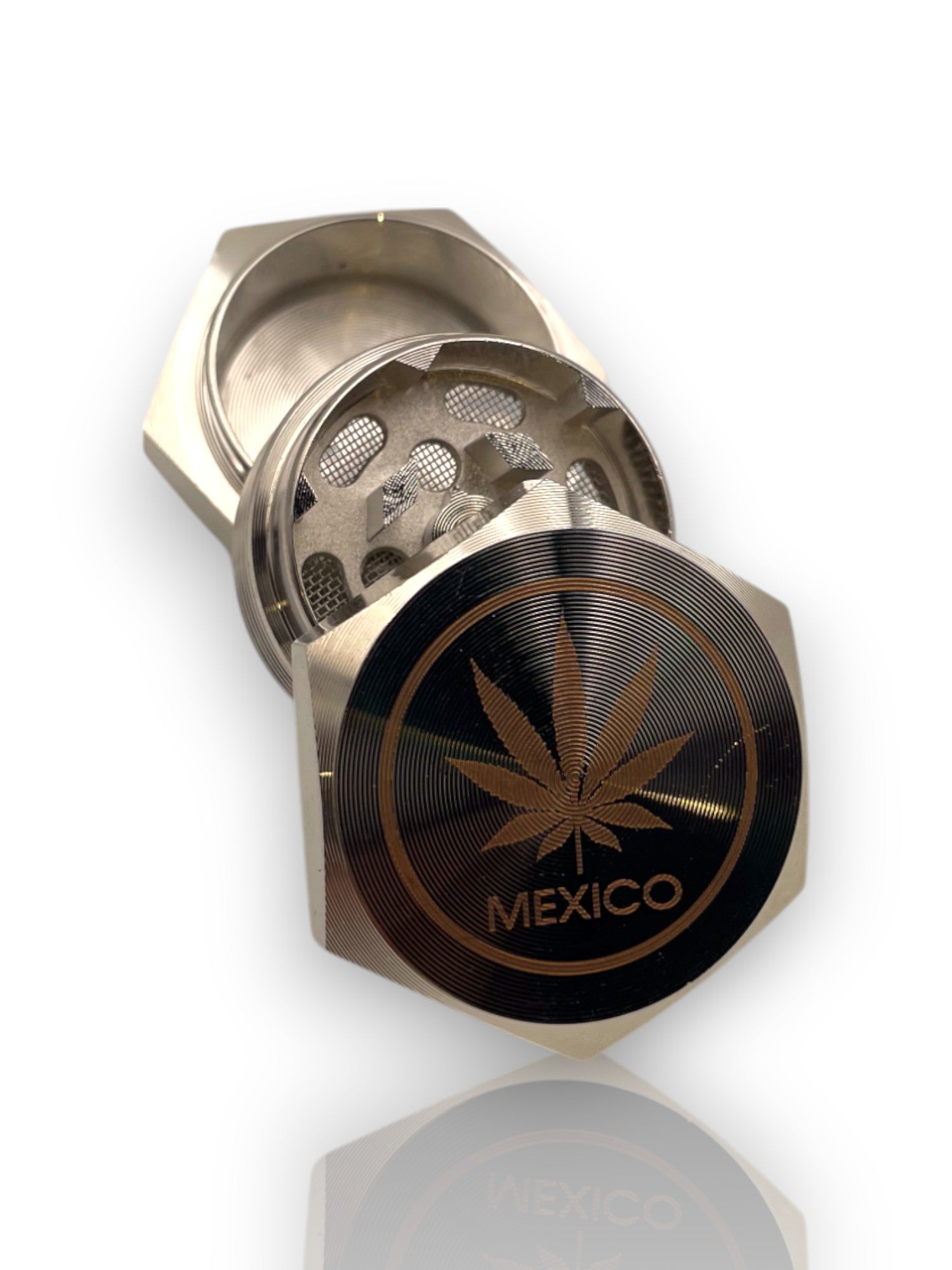 Image of 🔥 Grinder Tornillos – Edición México 🔥
🔩 Diseño industrial con identidad nacional 🇲🇽