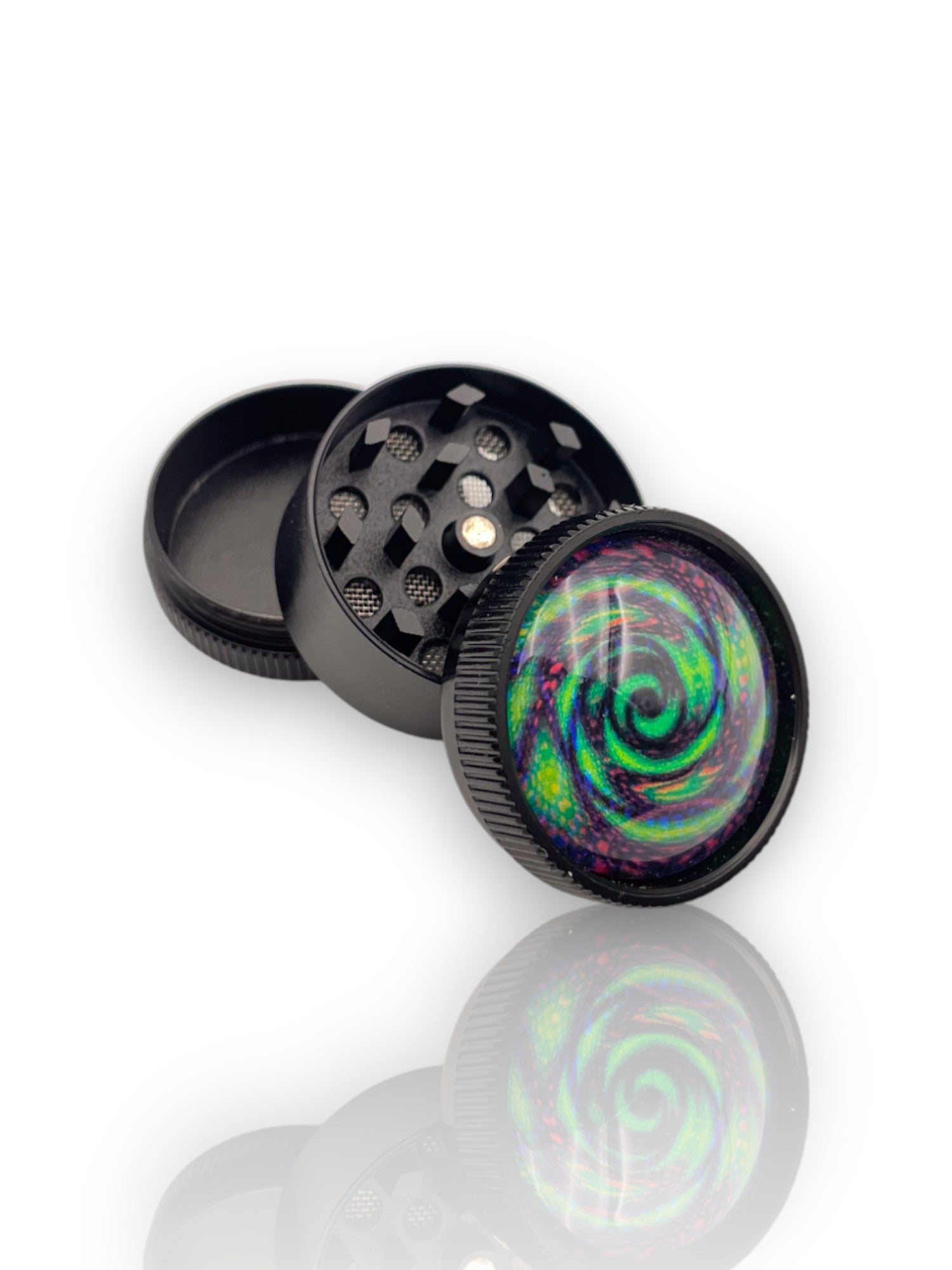 Image of 🔥 Grinder Encapsulado – Diseño Psicodélico 🔥
🌈 Estética hipnótica, rendimiento de alto nivel 🌈