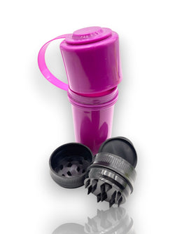Image of 🔥 Grinder Contenedor con Tapa de Asa – Edición Multicolor 🔥
🟣🔋 Diseño 2 en 1 para fumar y almacenar sin complicaciones 🟢💛