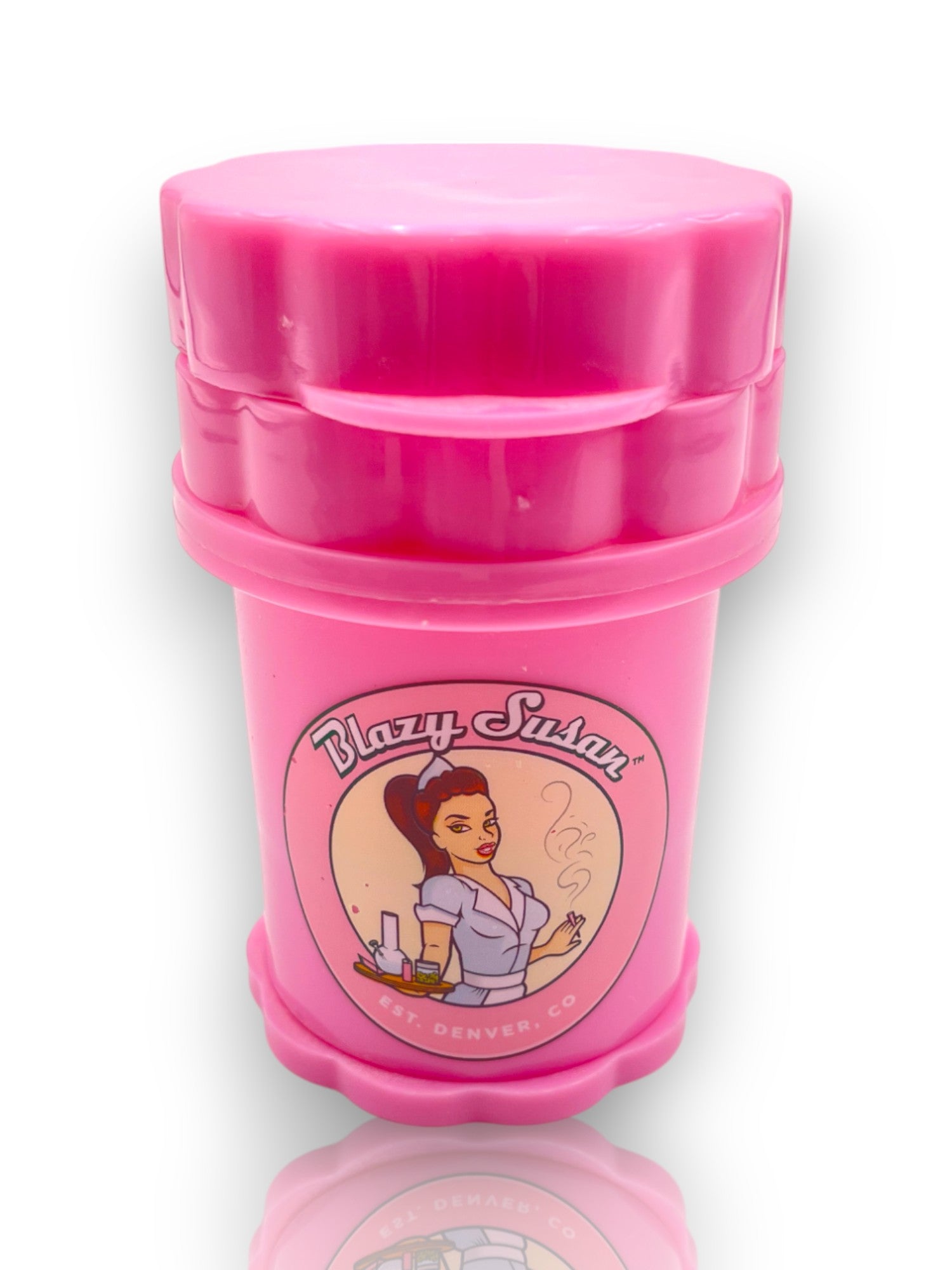 Image of 🌸Mini Grinder Blazy Susan – Estilo retro con funcionalidad moderna 🌸
💗 Compacto, coqueto y listo para moler 💗