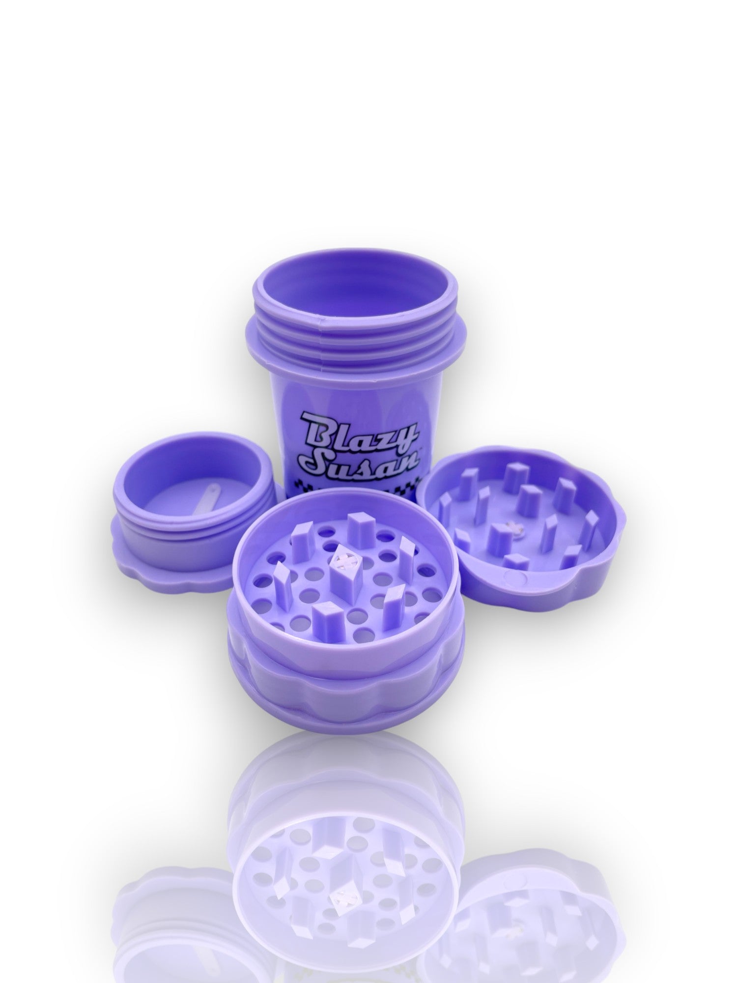 Image of 💜 Grinder Blazy Susan – Edición Grande con Estilo Retro 💜
🎀 Diseño audaz, molido potente y look inconfundible 🎀