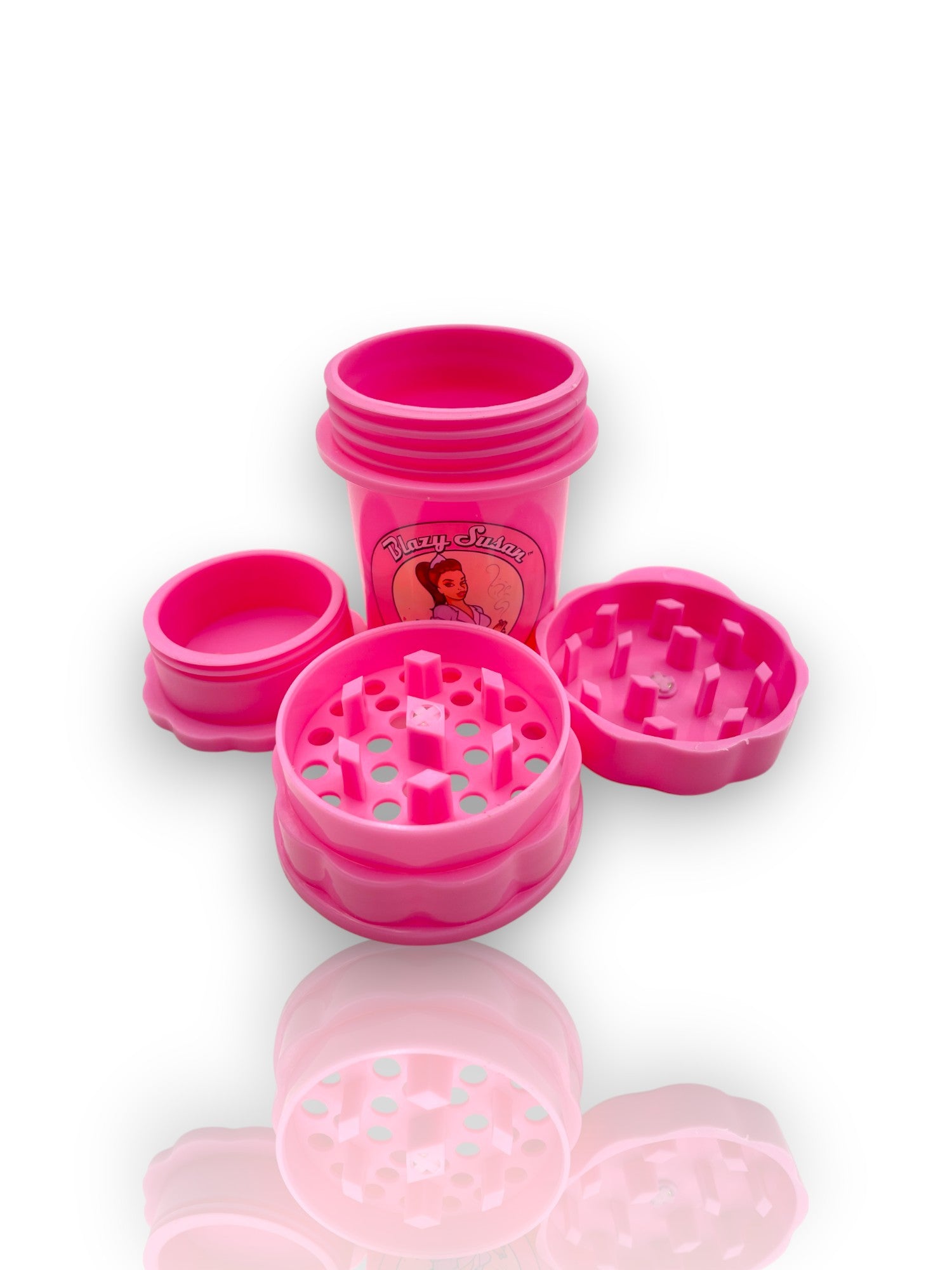 Image of 🌸Mini Grinder Blazy Susan – Estilo retro con funcionalidad moderna 🌸
💗 Compacto, coqueto y listo para moler 💗