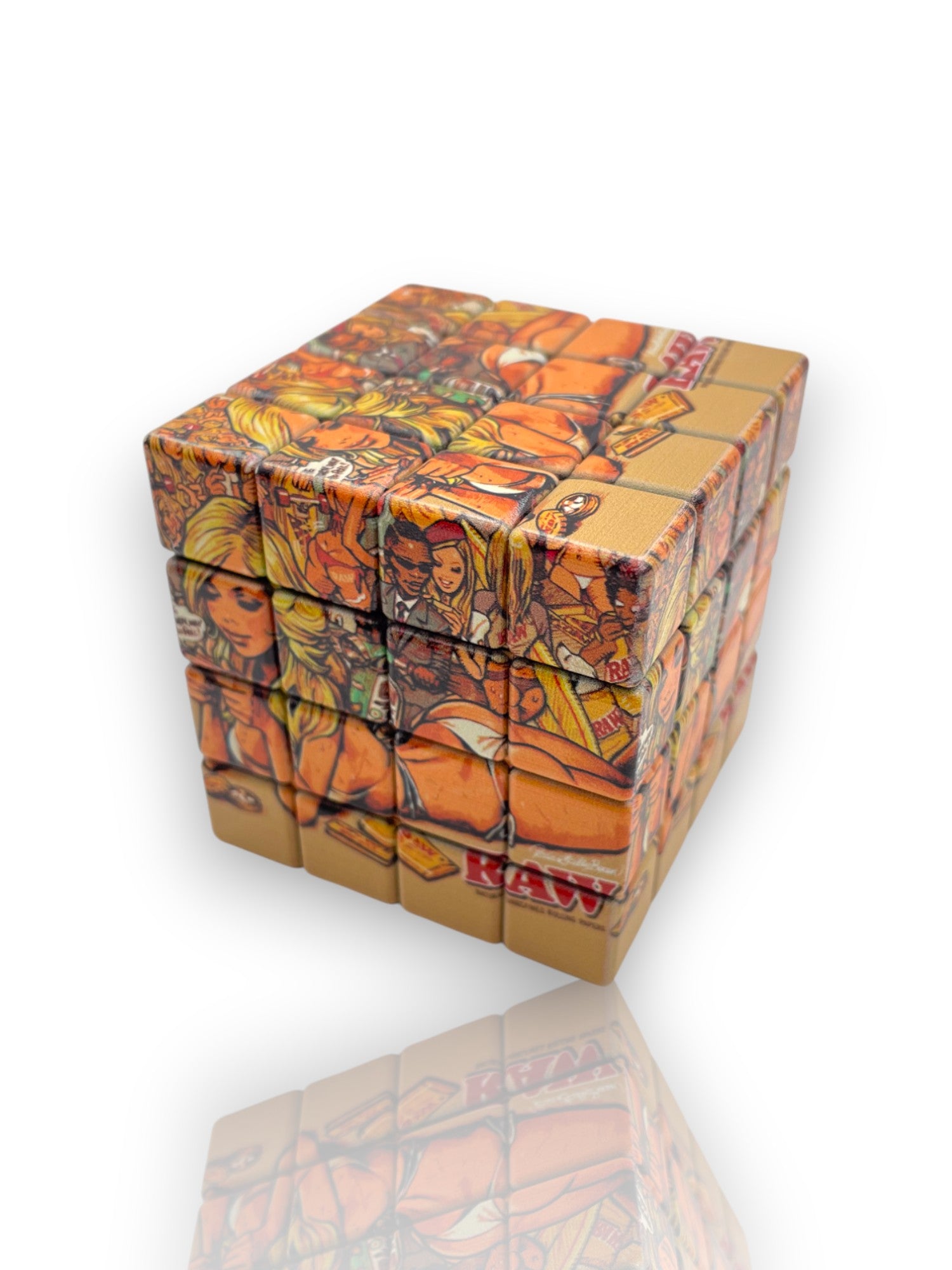 🧩 Grinder Cubo Rubik – Edición Puzzle Multicolor

🟥🟦🟨 Para los que quieren moler con estilo y nostalgia 🟩🟪⬜