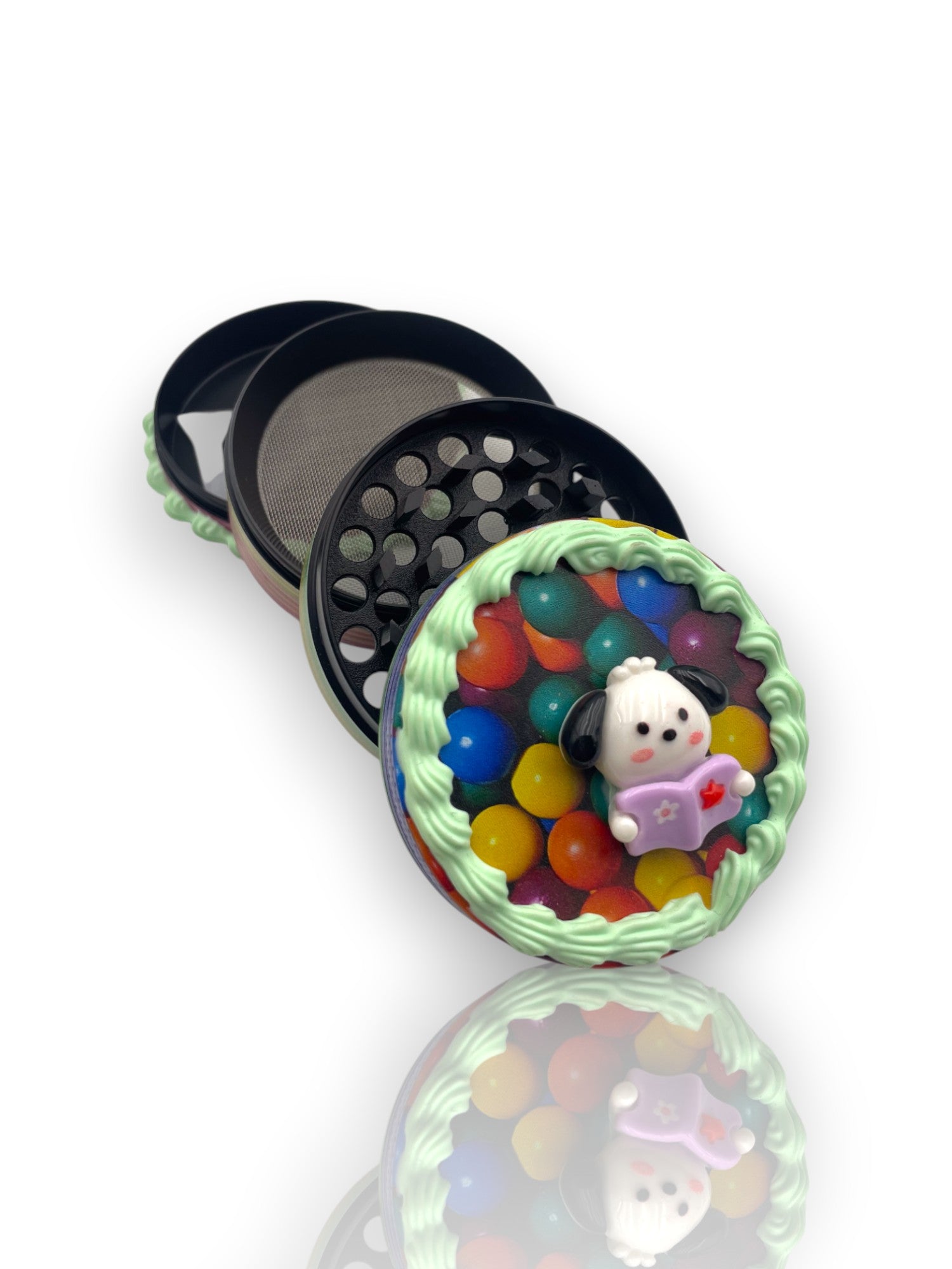 Image of 🔥 Grinder Pastelito – Osito 🔥
🧁 Diseño adorable, molienda eficiente 🧁