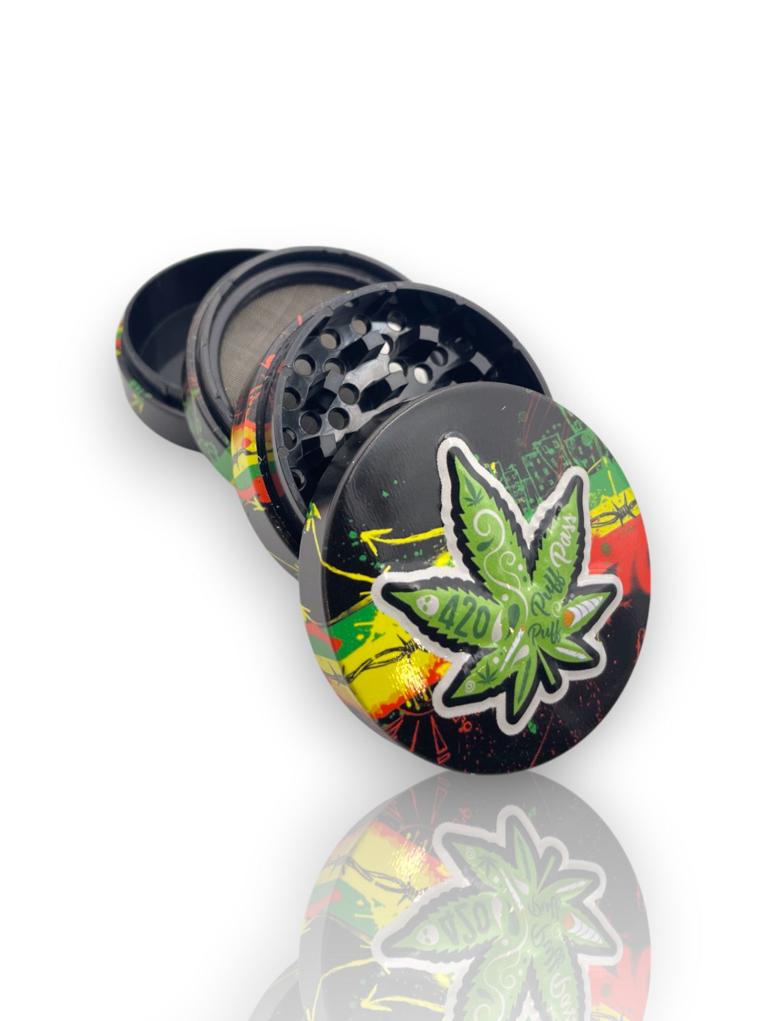 Image of 🔥 Grinder 420 Edición Especial – Diseño Temático 🔥
🌿 Estilo urbano con funcionalidad premium 🌿