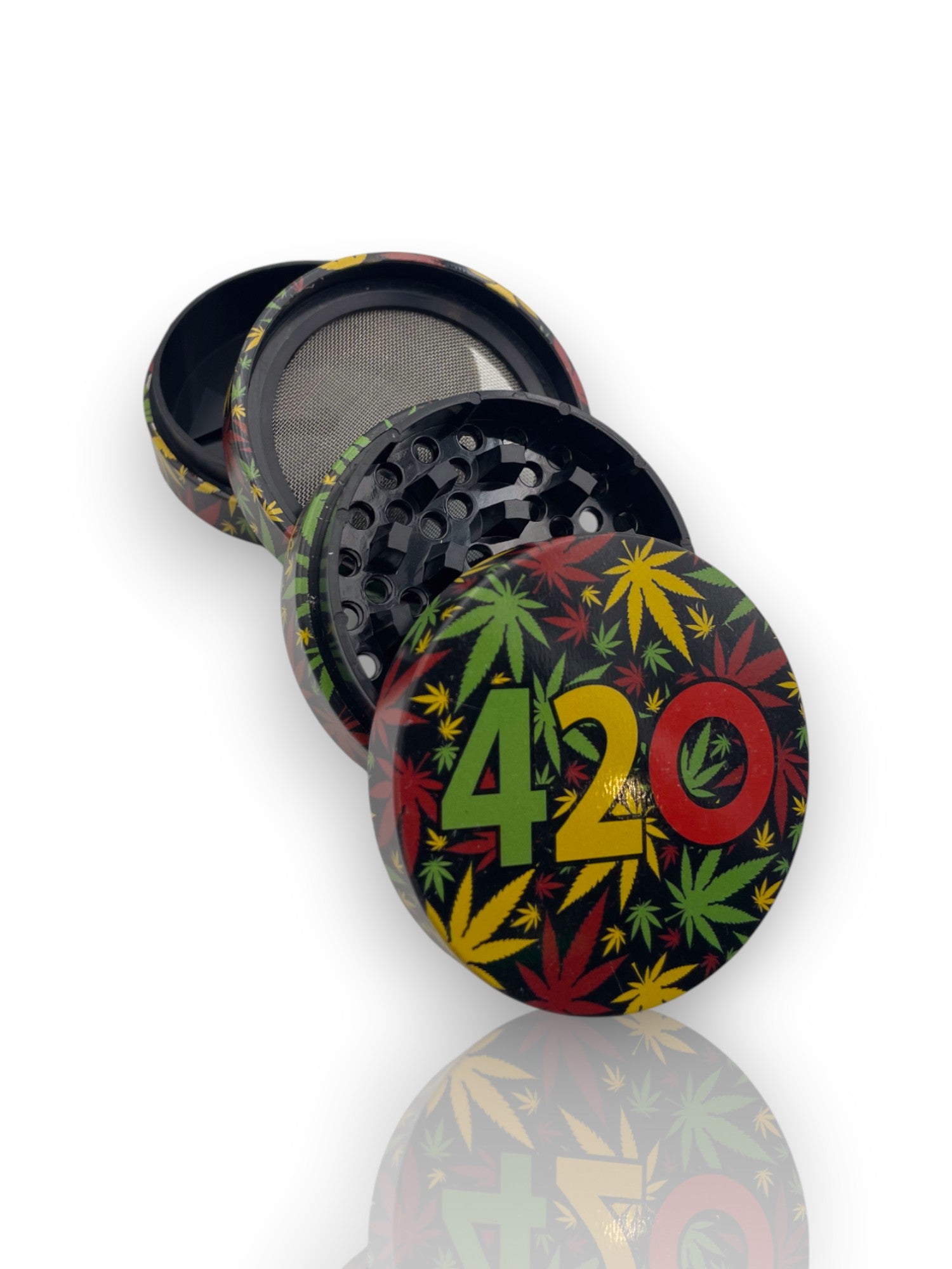 Image of 🔥 Grinder 420 Edición Especial – Diseño Temático 🔥
🌿 Estilo urbano con funcionalidad premium 🌿