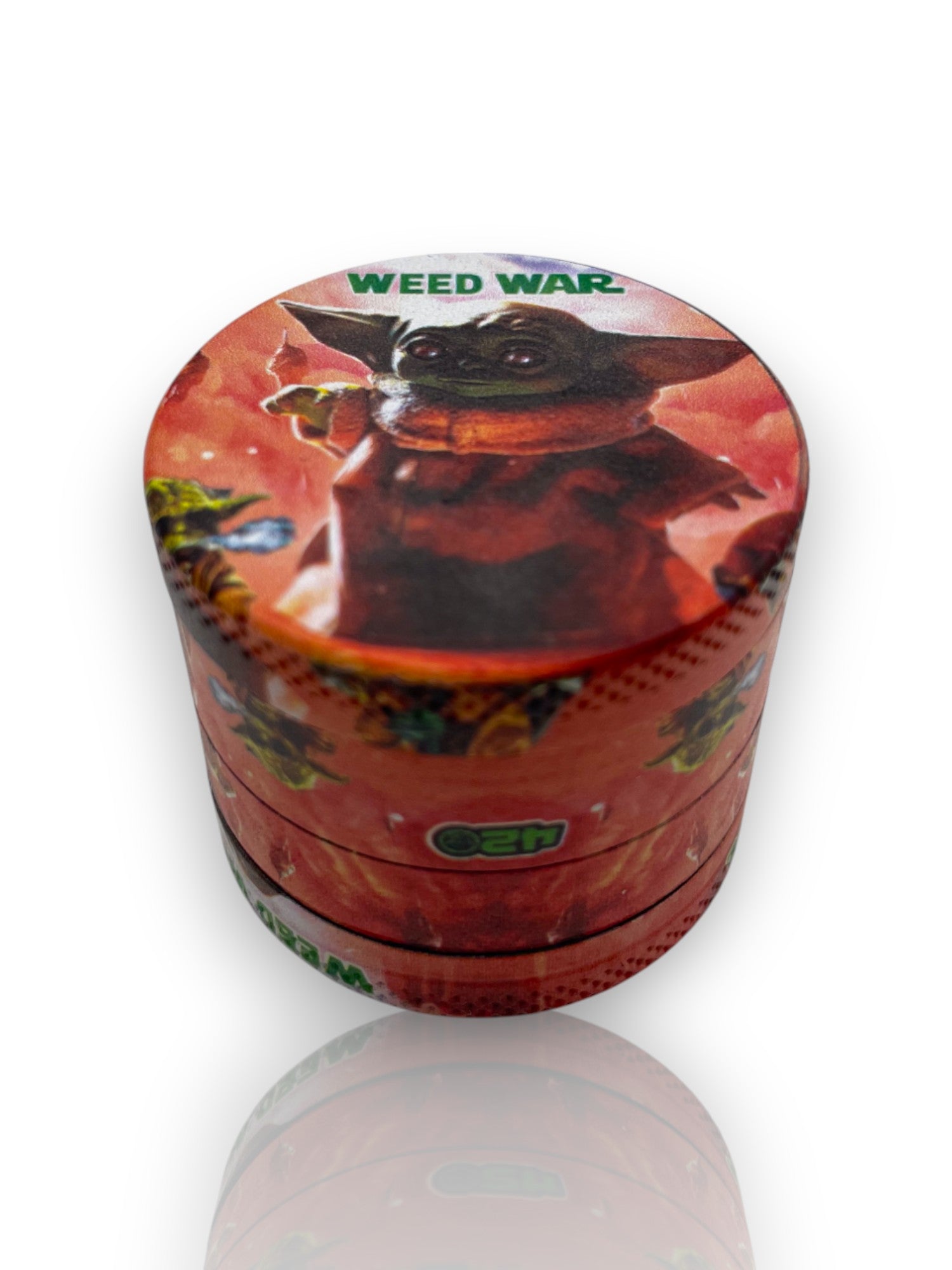 Image of 🔥 Grinder Star Wars Mini – Edición “Weed War” 🔥
💫 Diseño galáctico, funcionalidad compacta 💫