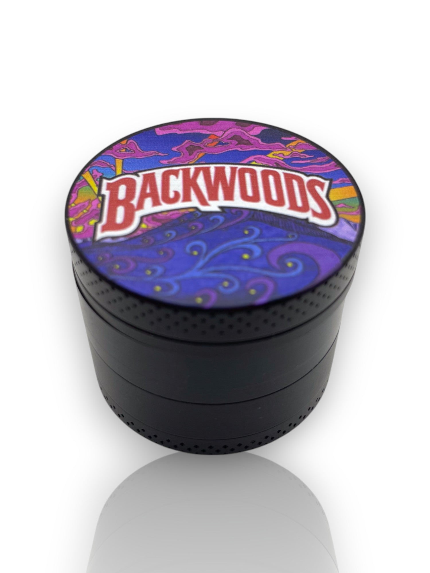 🔥 Grinder Metálico Mini – Edición Backwoods 🔥
🎨 Diseño compacto, icónico y funcional 🎨