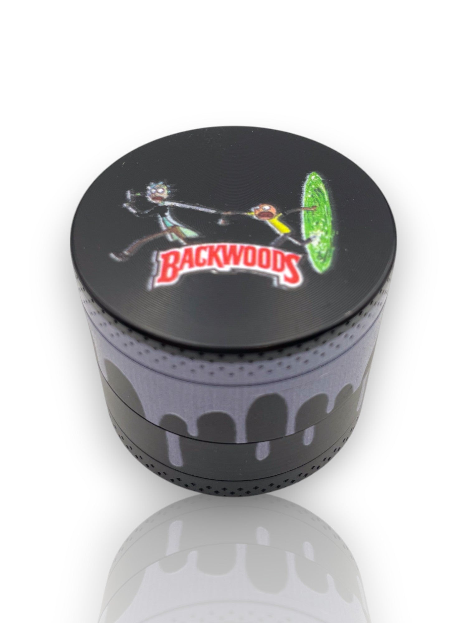 🔥 Grinder Metálico Mini – Edición Backwoods 🔥
🎨 Diseño compacto, icónico y funcional 🎨