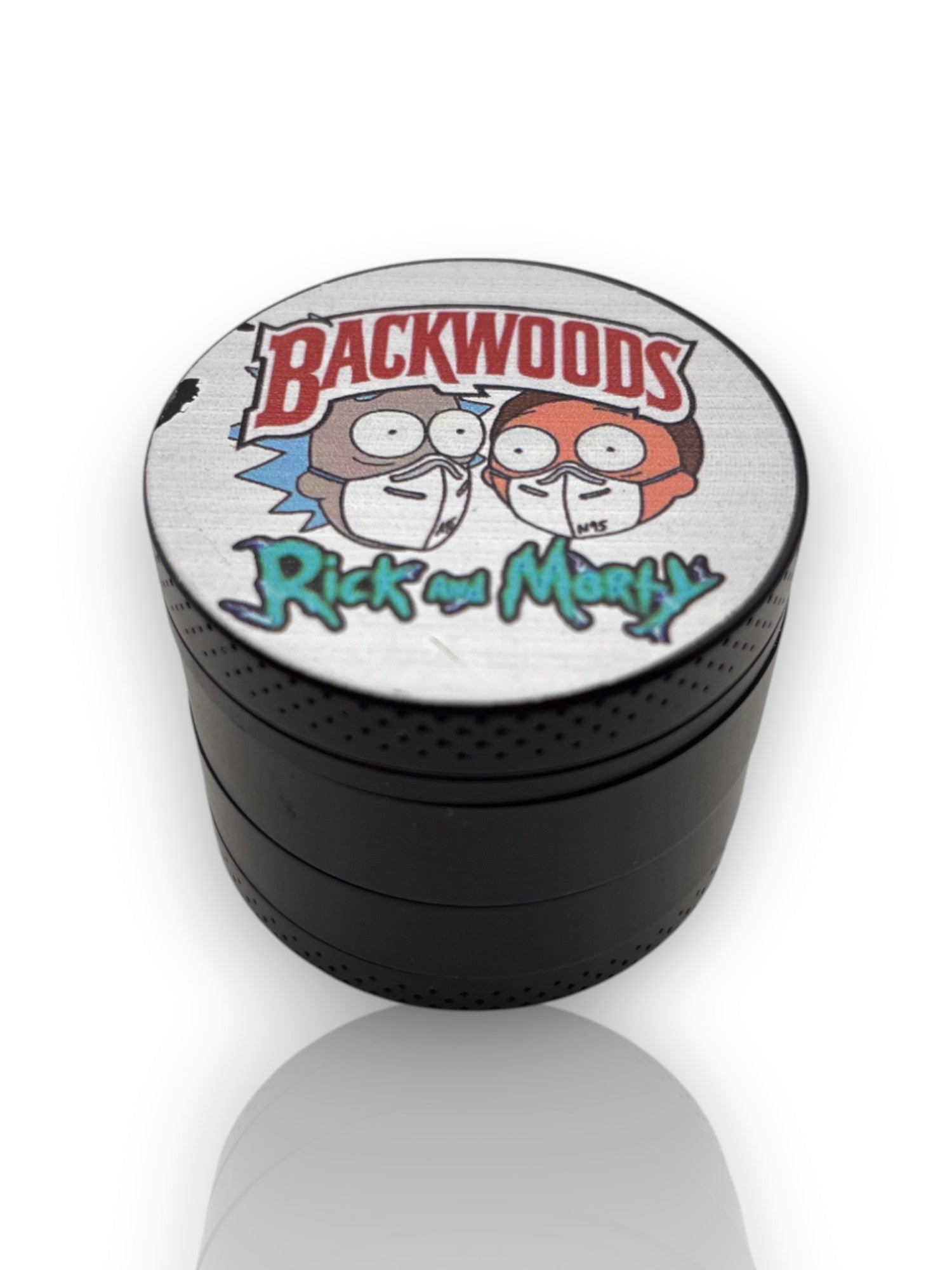 🔥 Grinder Metálico Mini – Edición Backwoods 🔥
🎨 Diseño compacto, icónico y funcional 🎨