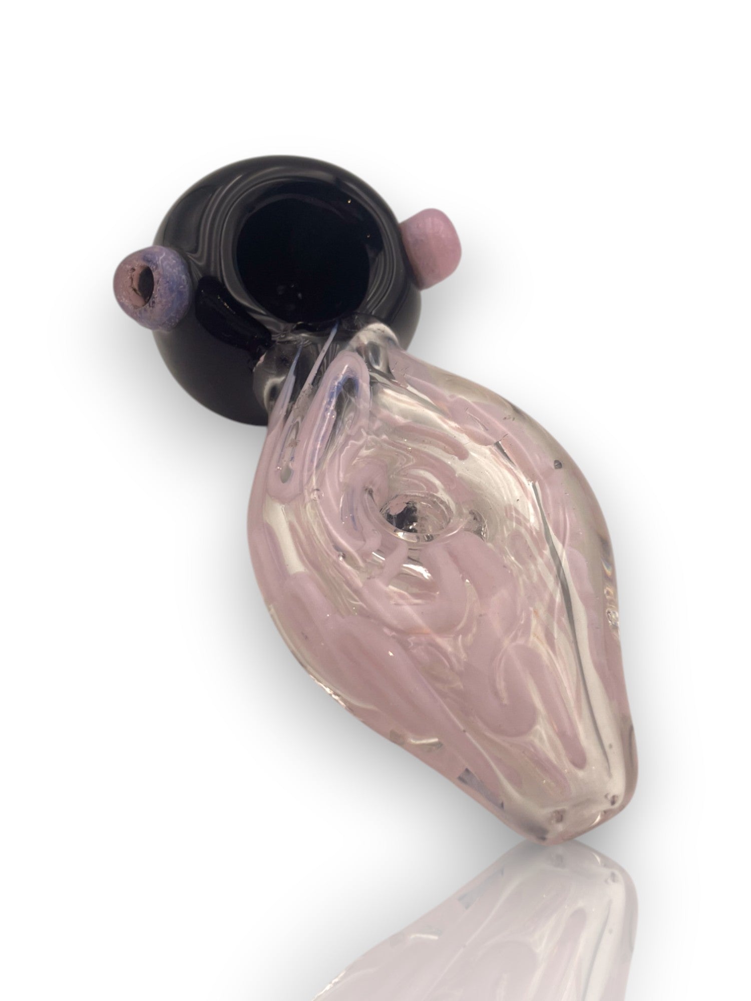 Image of 💨✨ Pipa Espiral Boreal – Fuma en Estilo con Remolinos Pastel 🔮🐉