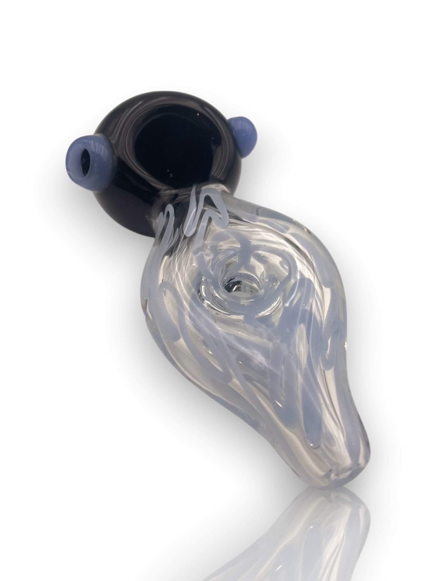 Image of 💨✨ Pipa Espiral Boreal – Fuma en Estilo con Remolinos Pastel 🔮🐉