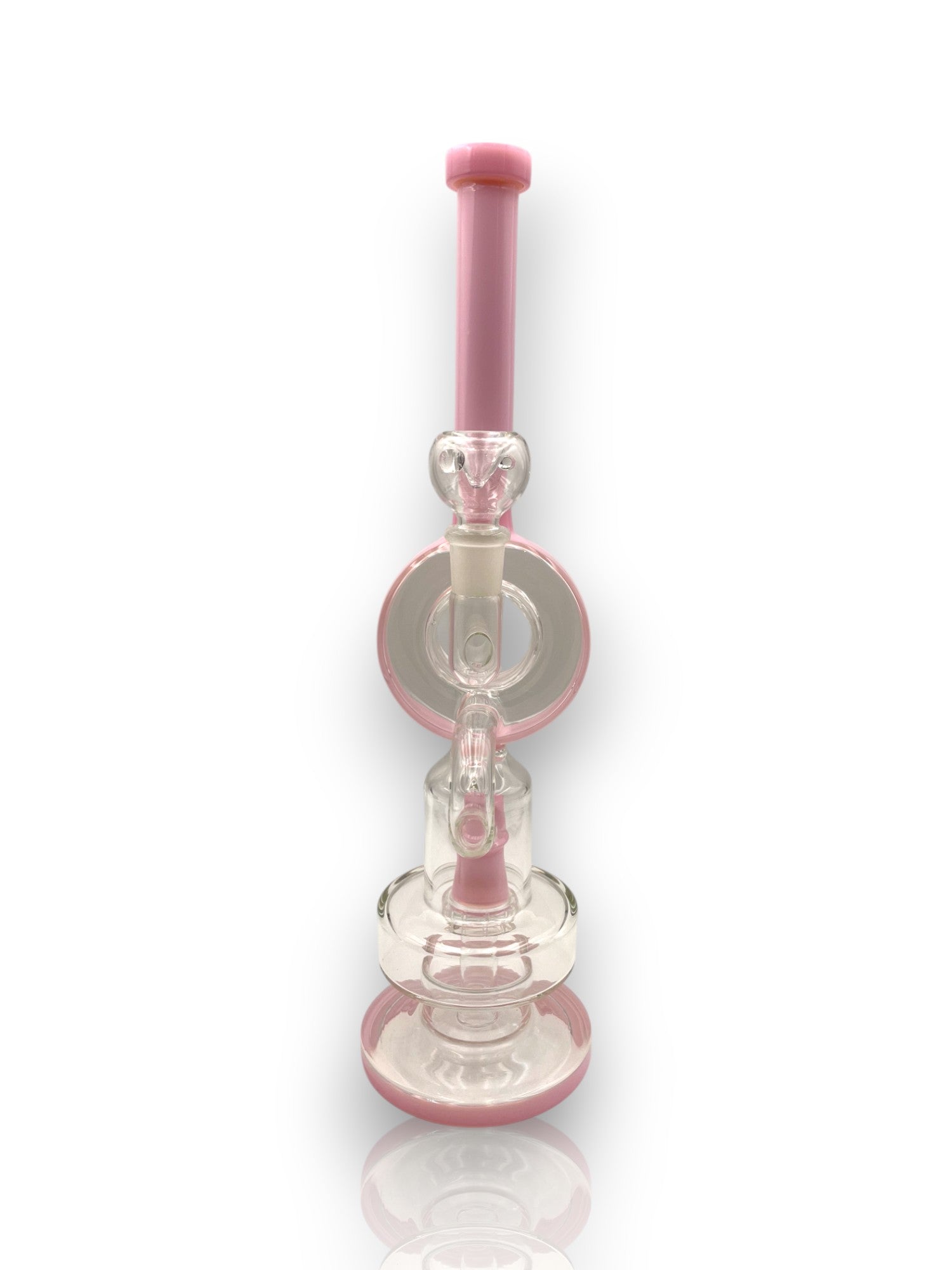 🩷 Bong de Cristal – Circle Pink 🩷
✨ Diseño futurista y caladas suaves en cada giro 💨