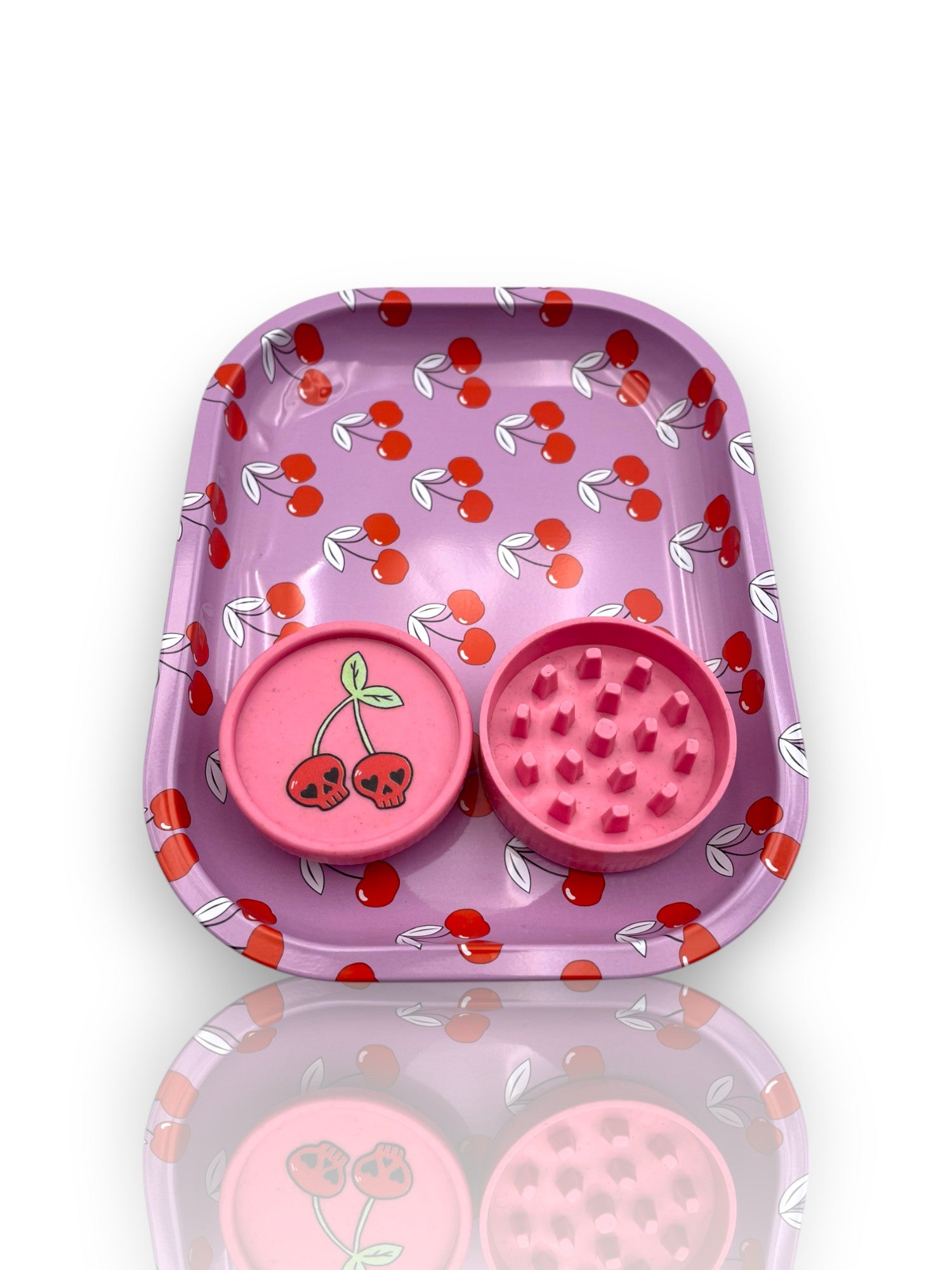Image of 🔥 Kit Charola + Grinder – Diseño Psicodélico y Divertido 🔥
🎨 Combina estilo, orden y funcionalidad en cada rolado 🎨