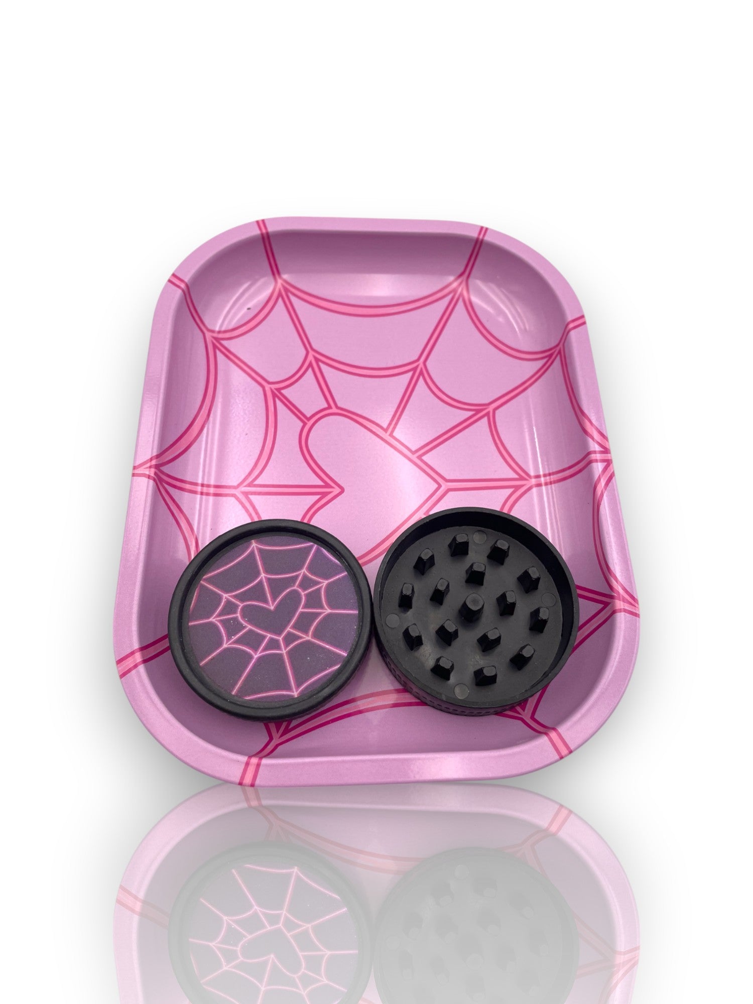Image of 🔥 Kit Charola + Grinder – Diseño Psicodélico y Divertido 🔥
🎨 Combina estilo, orden y funcionalidad en cada rolado 🎨
