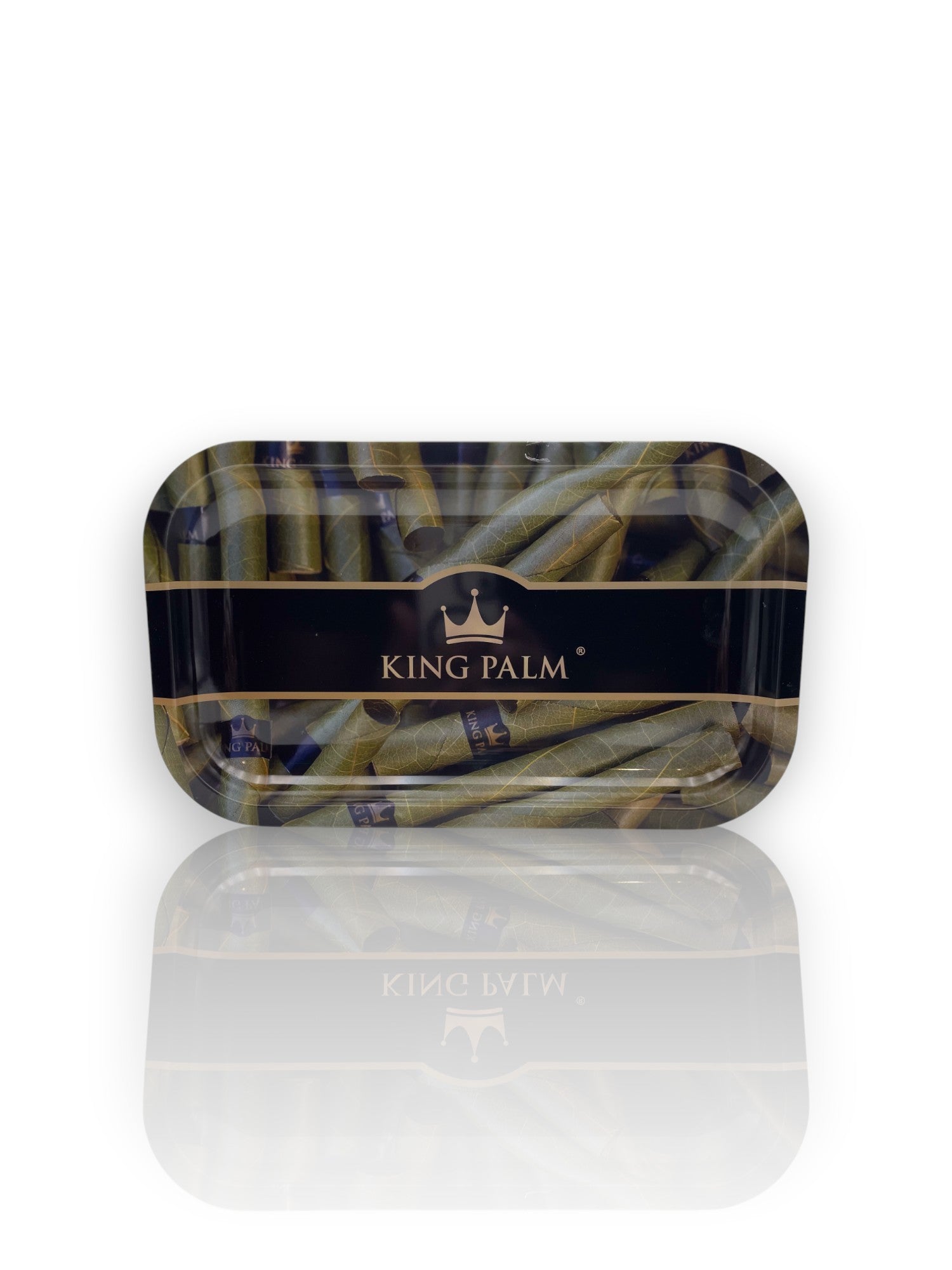 Image of 🔥 Charola King Palm – Hoja Pre-Rolled Edition 🔥
👑 Orden, estilo y cultura en tu sesión 👑