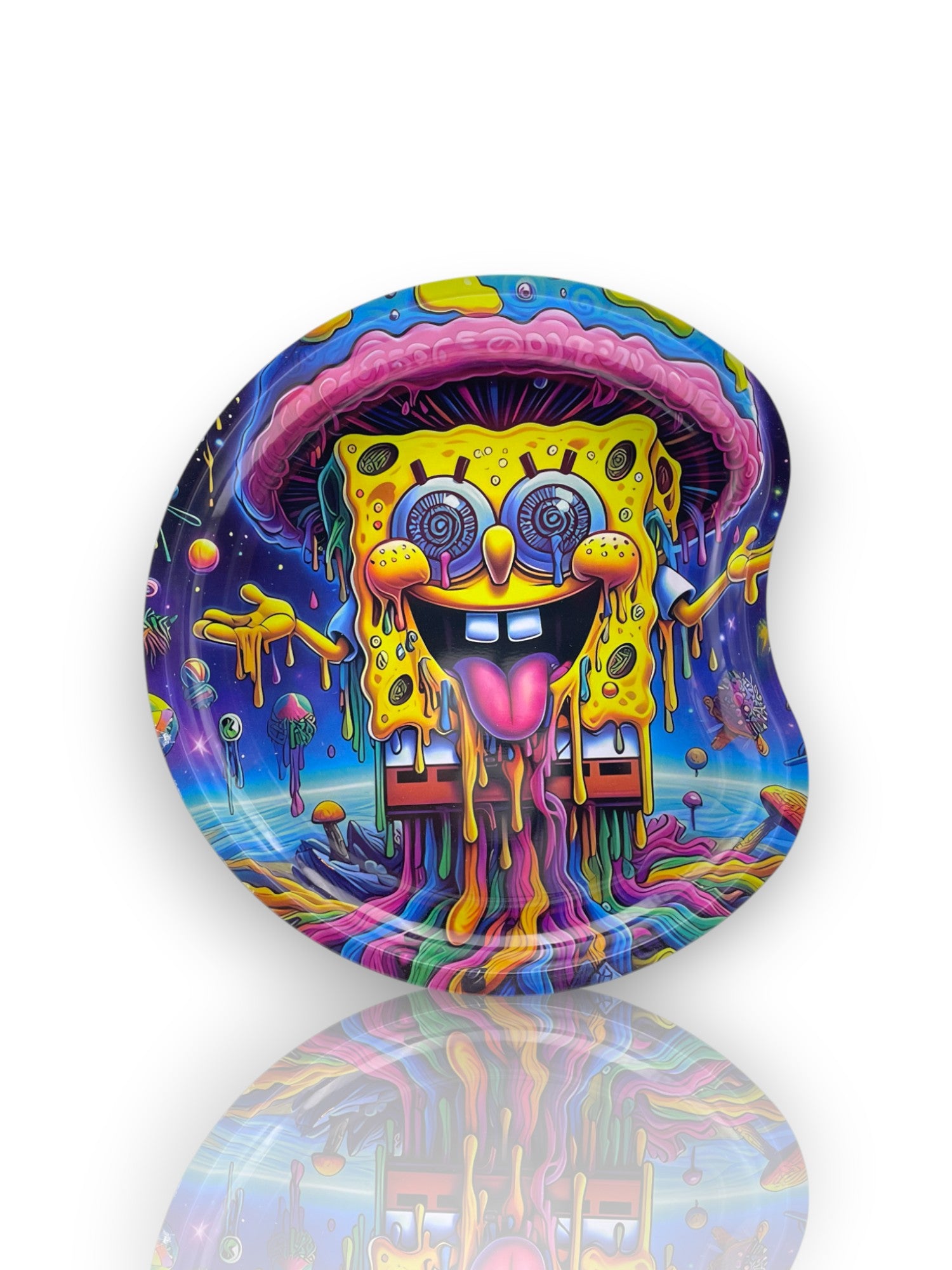 Image of 🔥 Charolas “Mordida” para Enrolar – Edición Psicodélica 🔥
💫 Diseños creativos, tamaño funcional, estilo único 💫