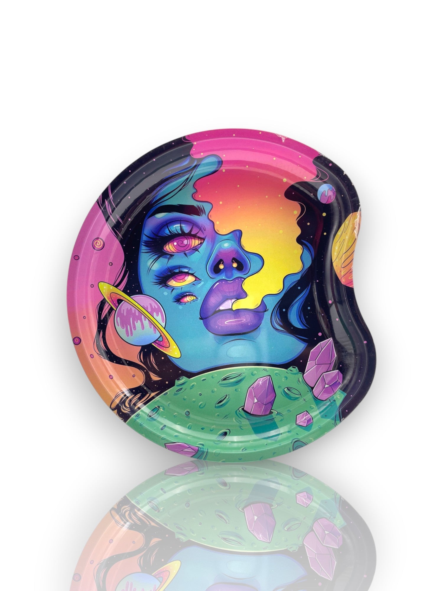 Image of 🔥 Charolas “Mordida” para Enrolar – Edición Psicodélica 🔥
💫 Diseños creativos, tamaño funcional, estilo único 💫