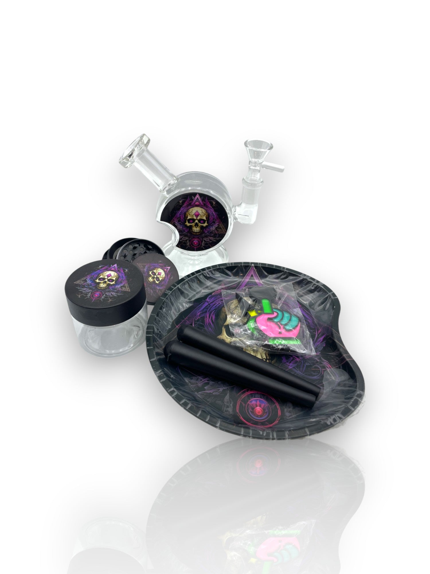 Image of 🔥 Maletín Skull – Kit Ritual Stoner 🔥
💀 Estilo oscuro, precisión en cada calada 💀