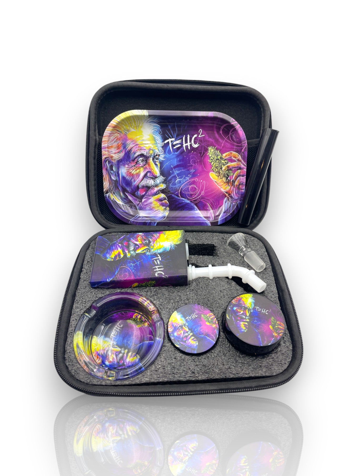 Image of 🔥 Maletín THC² – Kit Einstein Edition 🔥
🧠 Ciencia, arte y high vibes en un solo kit 🧠