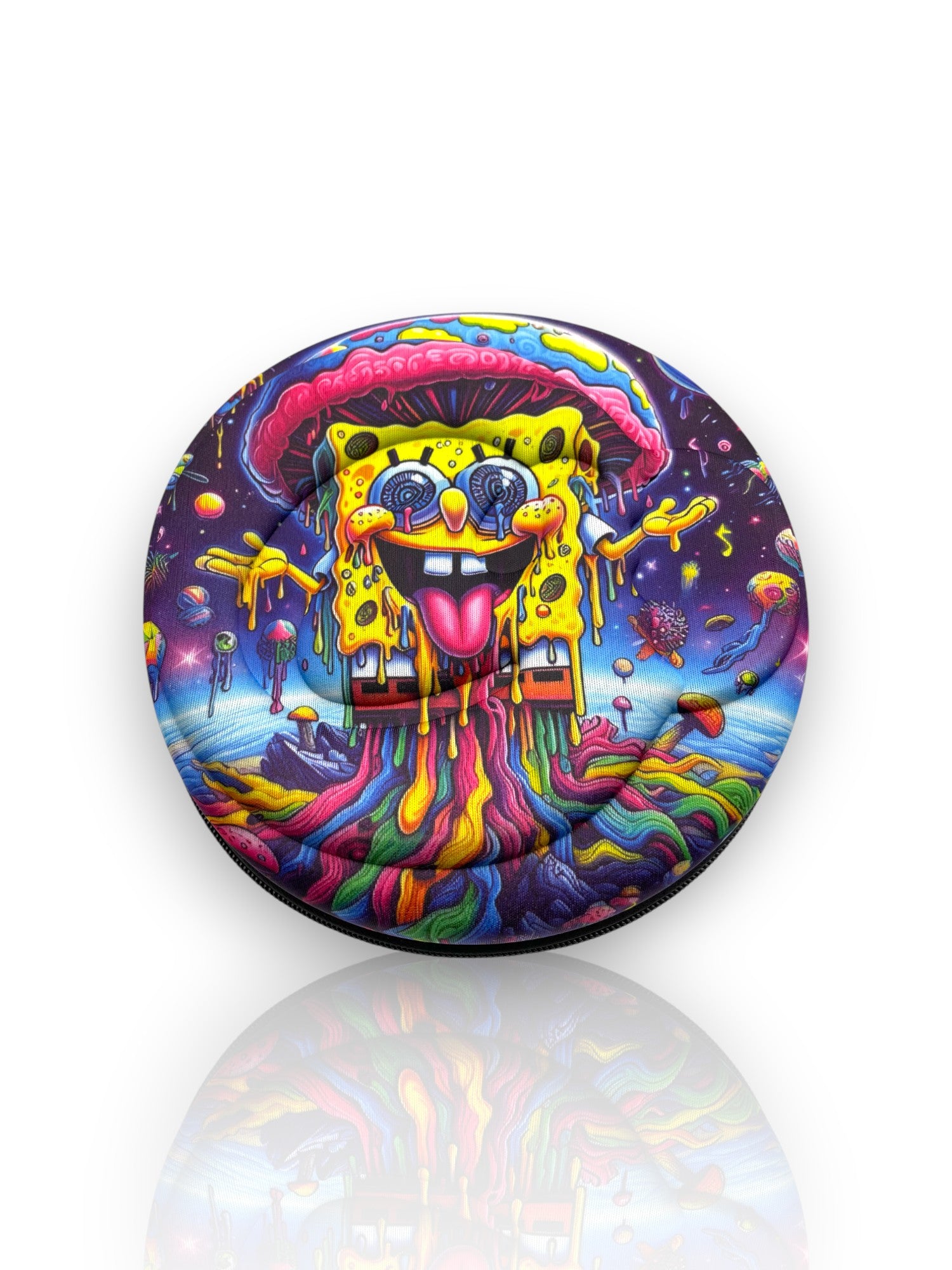 Image of 🔥 Kit Bong con Estuche – Bob Full Trip 🔥
🌈 Diseño psicodélico, portabilidad total 🌈