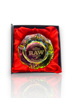 Image of 🔥 Cenicero RAW – Cristal Rainbow Edition 🔥
🌈 Lujo, autenticidad y el toque más high-end para tu set 🌈