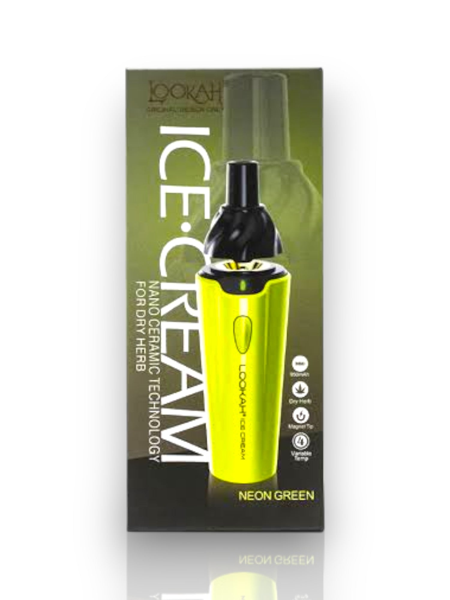 Image of 🔥 Vaporizador Herbal – Lookah Ice Cream 🔥
🍦 Sabor puro, estilo único en color neón 🍦